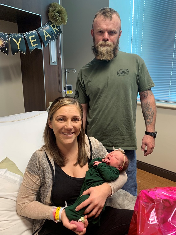 photo of Jessica Jesse and baby Harper